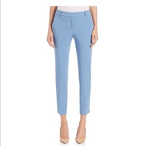 PESERICO Mid-Rise  Stretch Cigarette Trousers